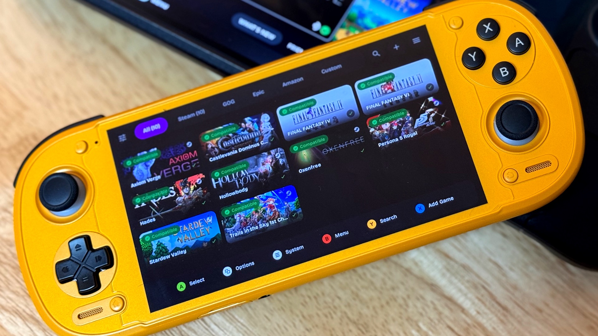 GameNative running on the RP6