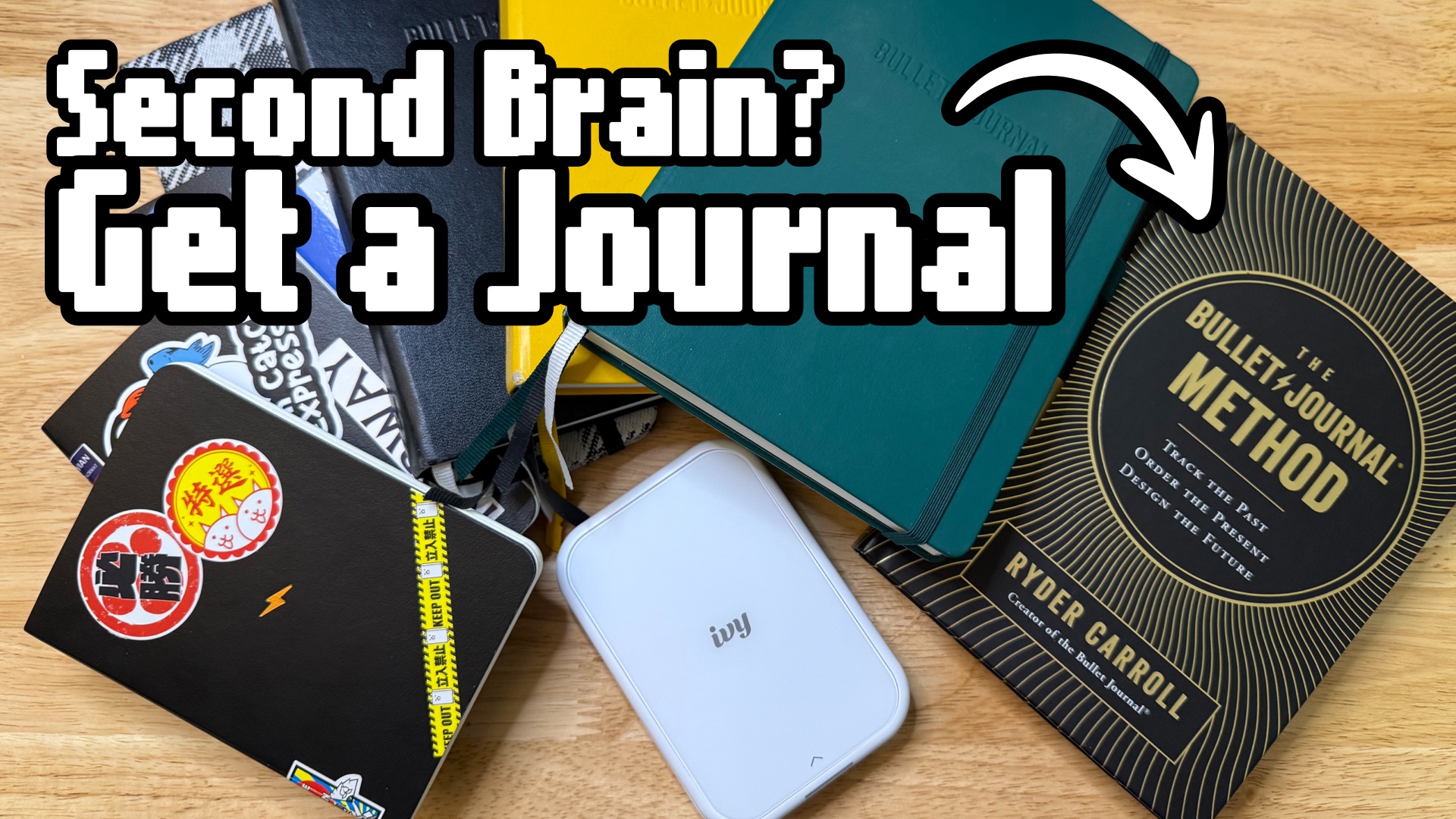 You Don’t Need a Second&nbsp;Brain. You Need a&nbsp;Journal.