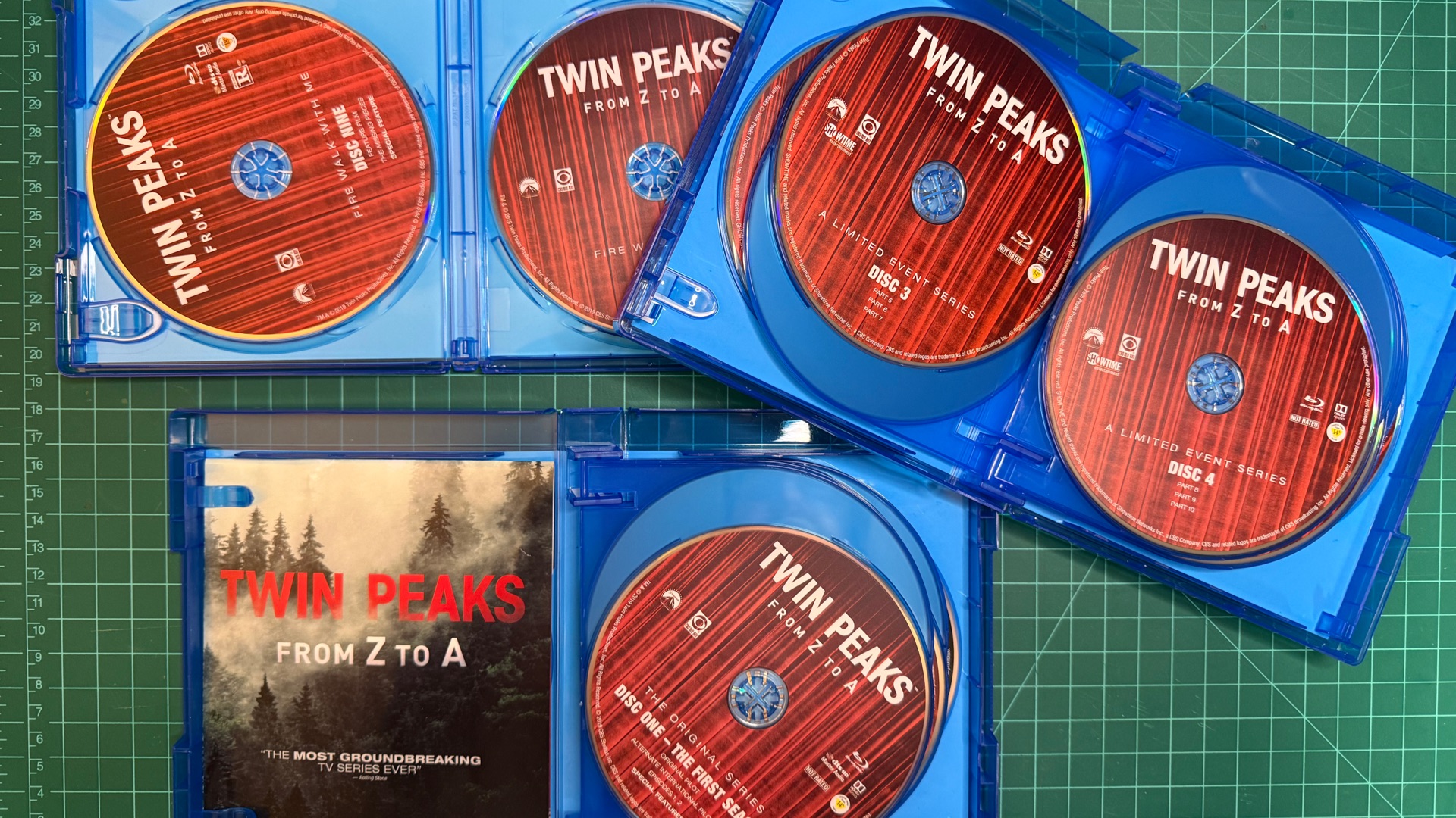 Inside the cases.