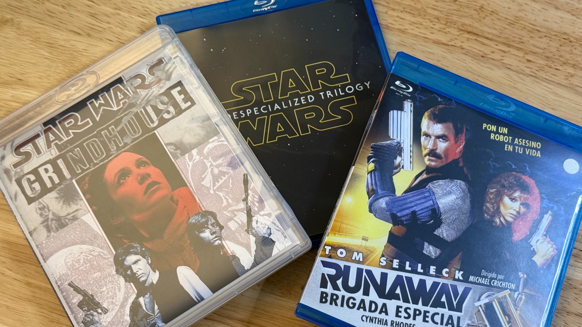 Star Wars original trilogy and Runaway bootlegs
