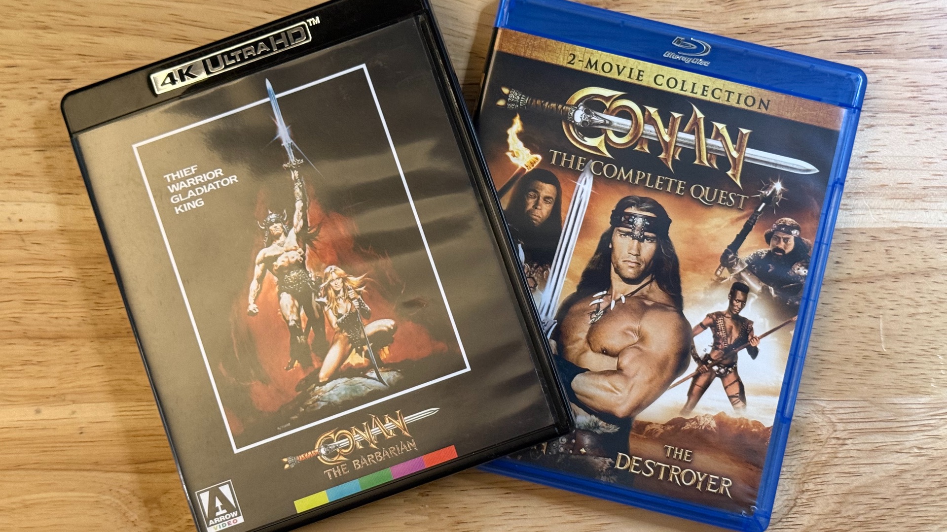 Conan 4k and Conan 2 movie Blu-ray