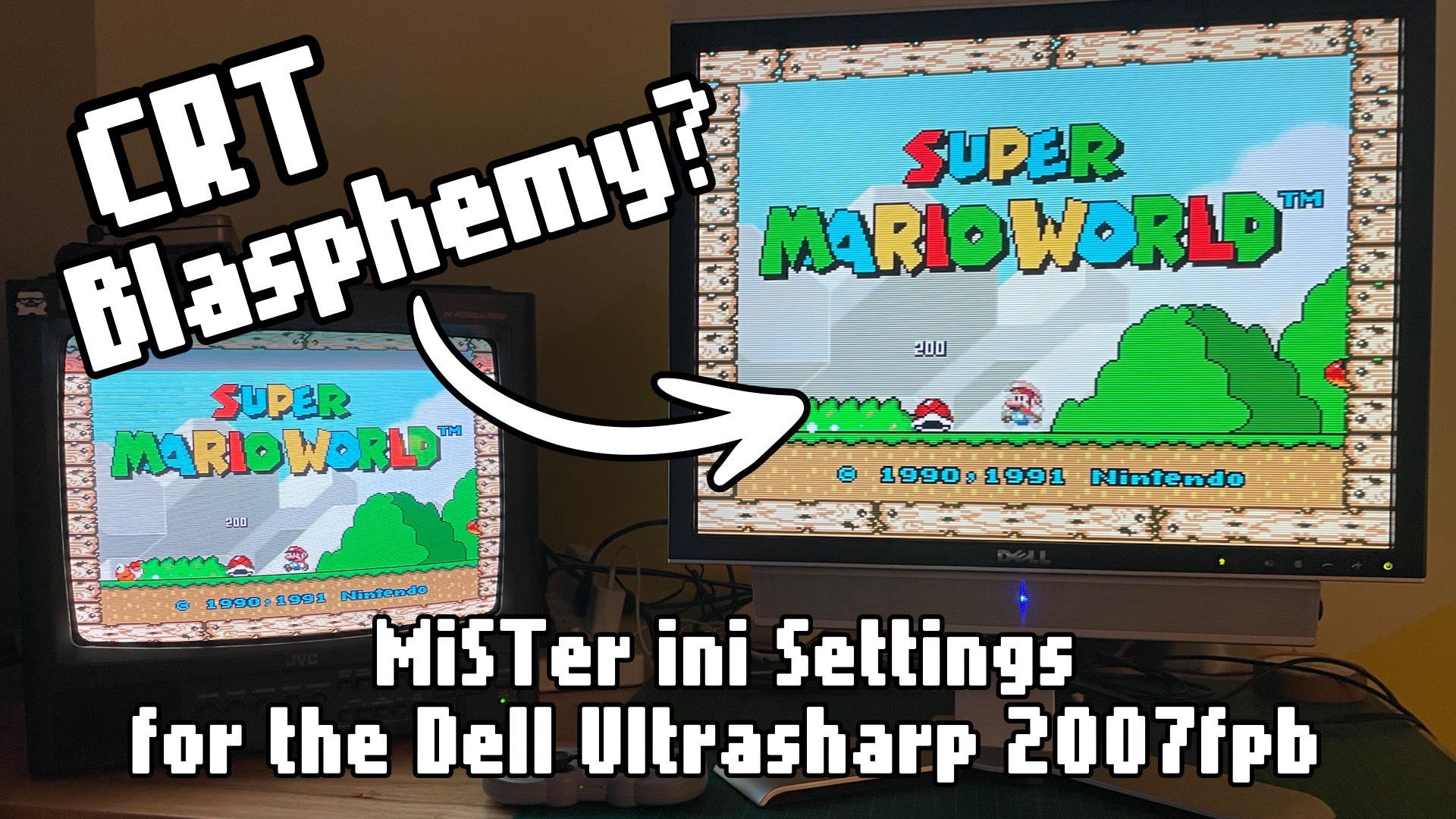 Is Retro Gaming on a 4:3 LCD CRT&nbsp;Blasphemy?