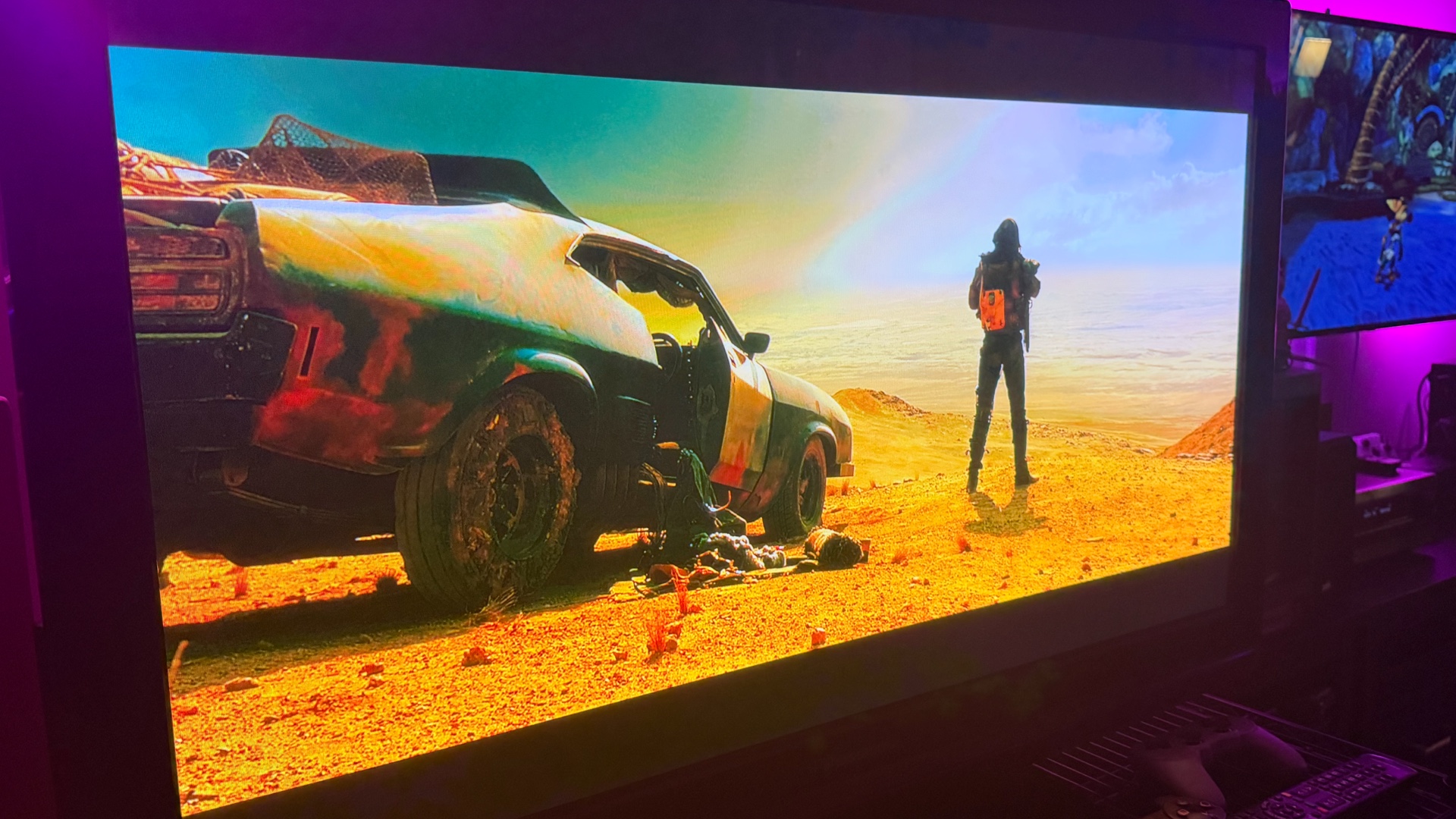 Photo of TV with Mad Max