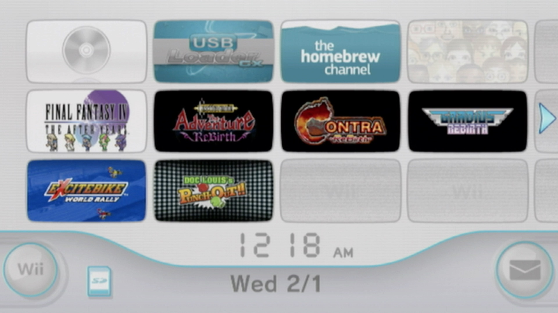 Wii Menu