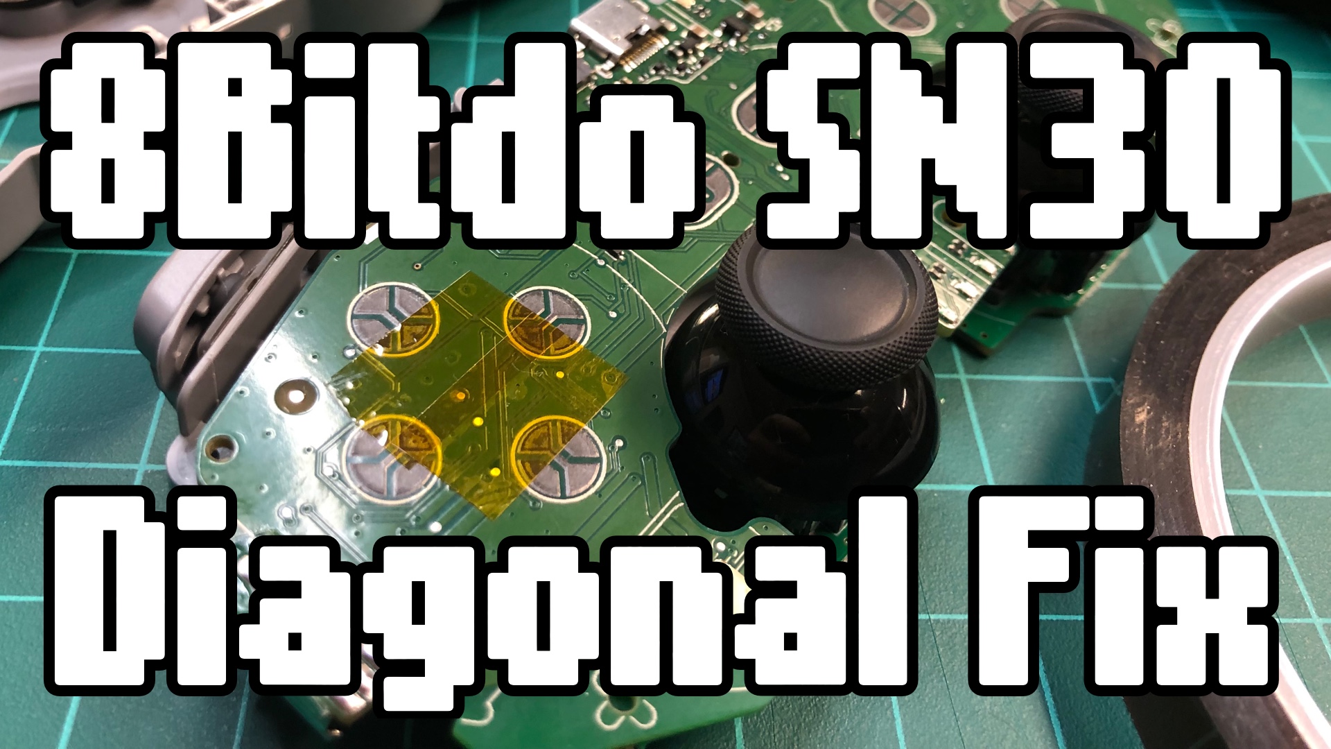Unwanted Diagonals on the 8Bitdo SN30&nbsp;D-Pad