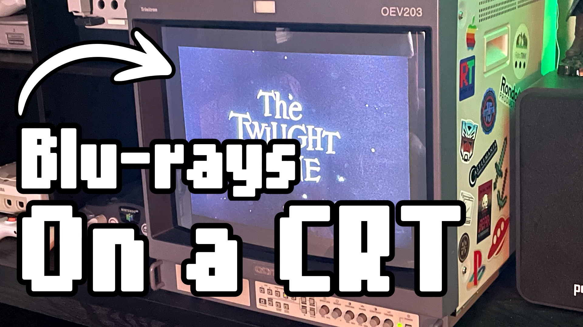 Watching Blu-rays on a&nbsp;CRT